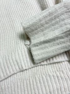 Cream Turtleneck Sweater