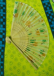 Small Storage Box And Hand Fan