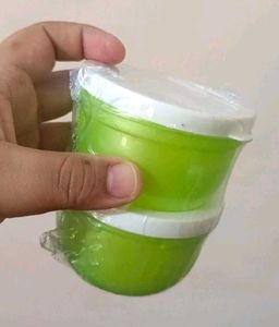 New Unused Little Containers - Set Of 2