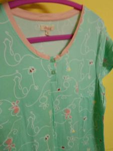 Gorgeous Mint Green Nightdress