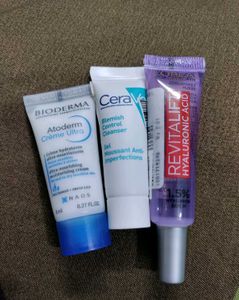 Bioderma , loreal, cerave.