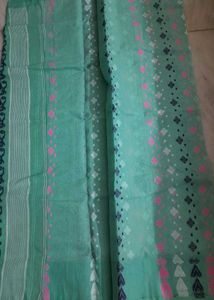 Exclusive Dhakai Jamdani Handloom Cotton Saree