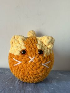 Cute Knitted Cat Plush