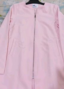 Baby pink Elegant coat dress