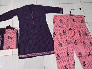 3 Piece Readymade Chudidar Set