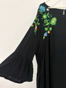 Floral Embroidered Dress