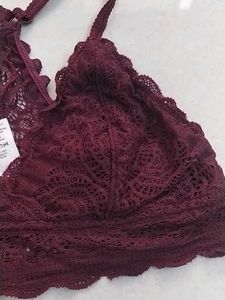S Bra Maroon