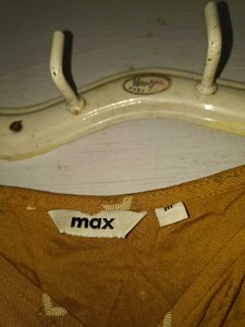 Mustard Sleeveless Top