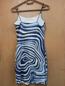 Shein - Bodycon Abstract Dress