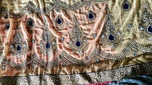 Embroidered Indian Fabric