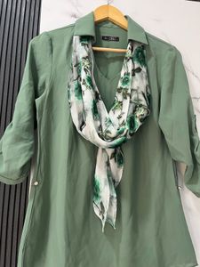 Scarf Style Top