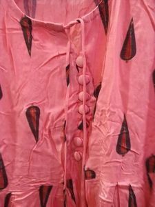 Pink Casual Dress