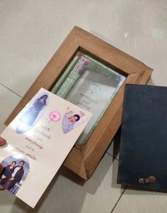 Wooden Vintage Photo Frame