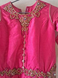 Pink Ethnic Gown