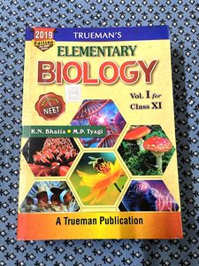 Trueman's Elementary Biology Vol. I for Class XI