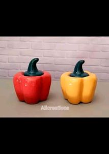 2 Vintage Pepper Teapot