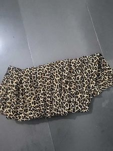 Leopard Print Maxi Skirt