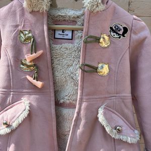 Pink Girls' Coat
