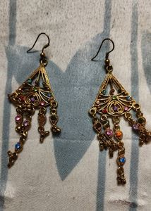 Combo Set Of Ear Top And Necklace