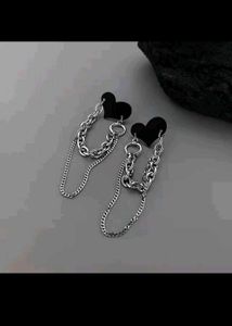 Heart Drop Earrings