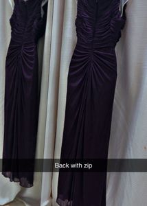 Elegant Purple/wine Gown
