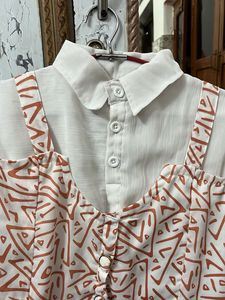 Georgette Party Wear Multi Top For Girls