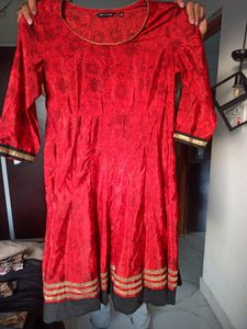 Maroonish Red Colour Kurta By Lifestyle