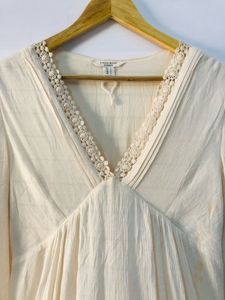 Elegant Cream Dress