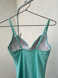 Tropical Print One-Piece Swimsuit