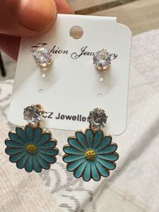 Daisy Flower Earrings