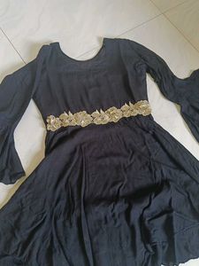 This Is A Plazzo Frock Kurti Indo Western Dress