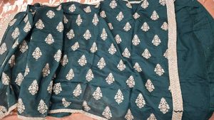 Elegant Green Embroidered Kurta