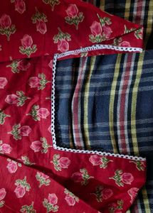 Red Floral Print Outfit