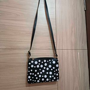 A Cute Black Dot Bag