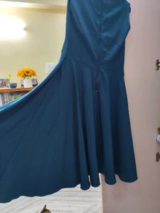 Teal Blue Dress