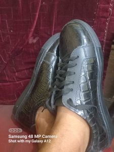 Stylish Black Armani Exchange Shoes