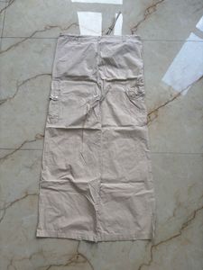 Beige Cargo Pants