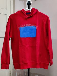 💥BUY1GET1💥 Imported mens red pullover hoodie
