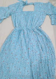 Floral Print Midi Dress