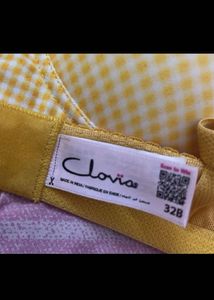 clovia yellow bra