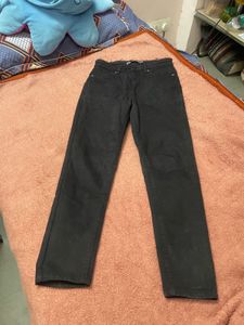 Dark Gray Denim Jeans