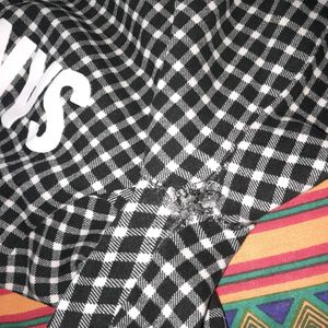 Black &amp; White SANFCO Checks Jacket
