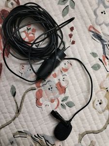 Boya B1 Mic .. With Wind Muffs , Clip , Connector