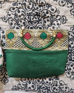 🌷SET🌷Embroidered Handmade Ethnic Handbags👜
