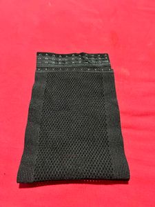 Black Waist Trainer Corset Belt – Hook Closure