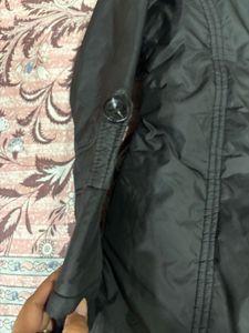 Women's black puffer jacket