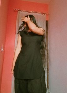 Black Kurta And Salwar Set