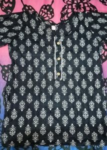 Printed Short Kurti