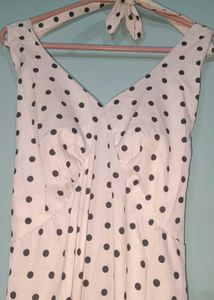 Polka Dot Maxi Dress
