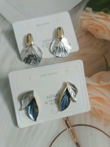 Premium Quality Korean Earings | 2 pairs